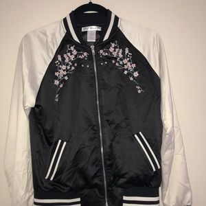 flower bomber jacket